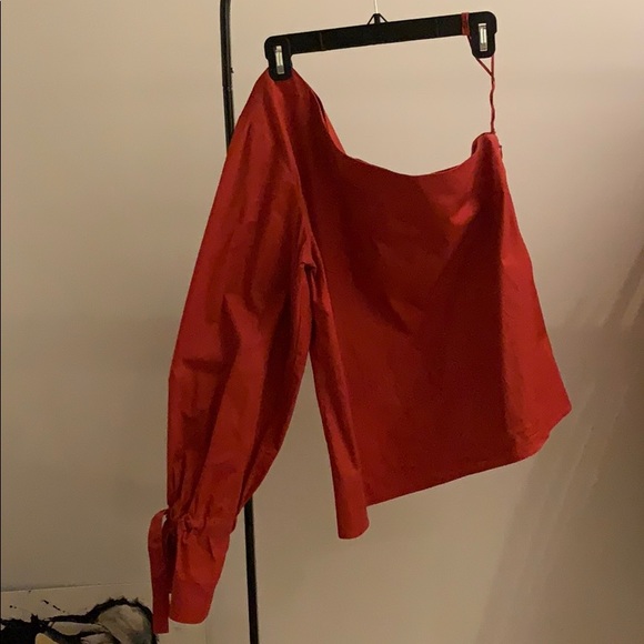 Tanya Taylor one shoulder top - Picture 3 of 3